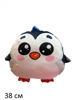 ПОДУШКА-ИГРУШКА ПИНГВИН ПЕТЯ, 38 СМ купить оптом и в розницу ПОДУШКА-ИГРУШКА ПИНГВИН ПЕТЯ, 38 СМ купить оптом и в розницу на базе игрушек